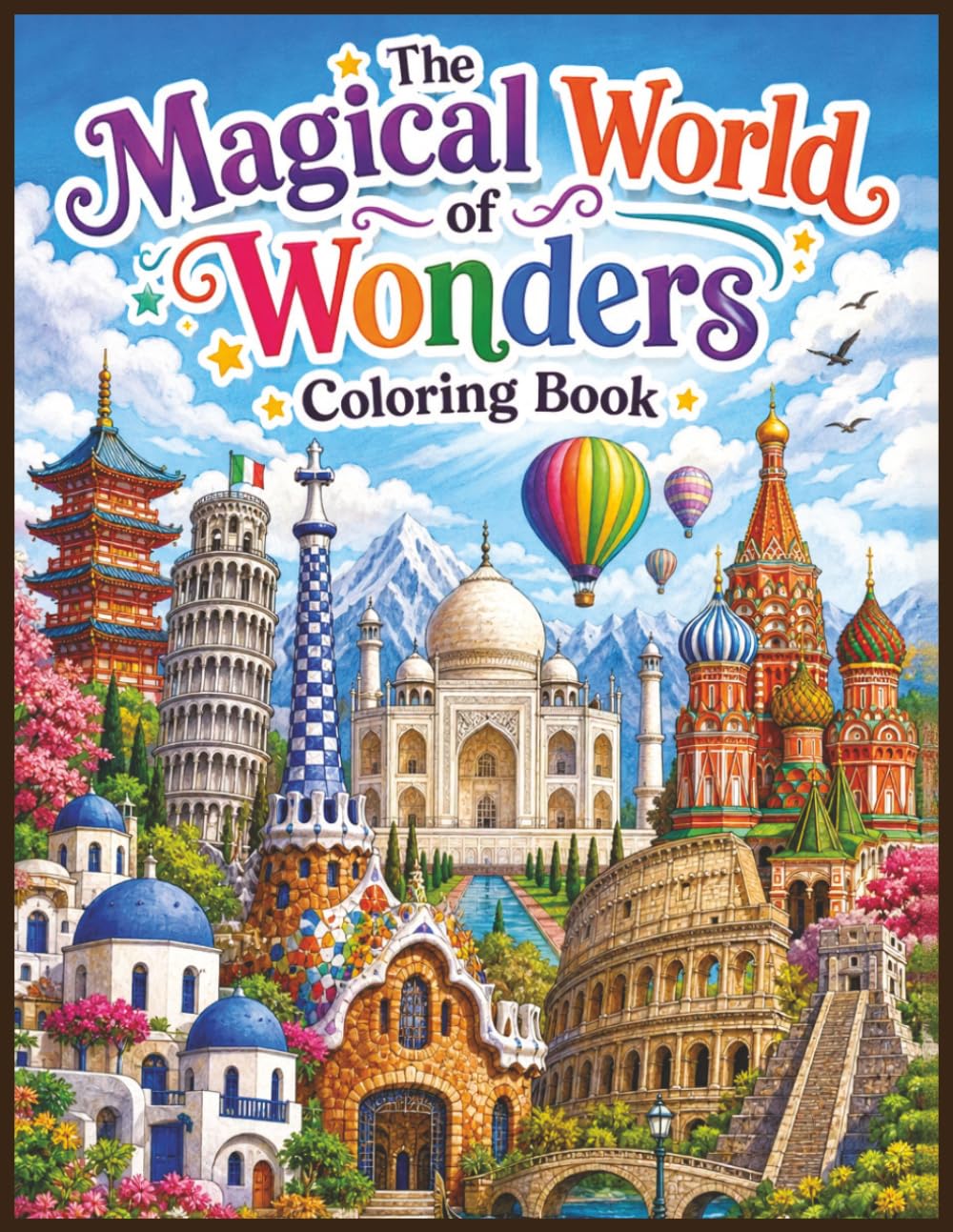 The Magical World of Wonders Coloring Book