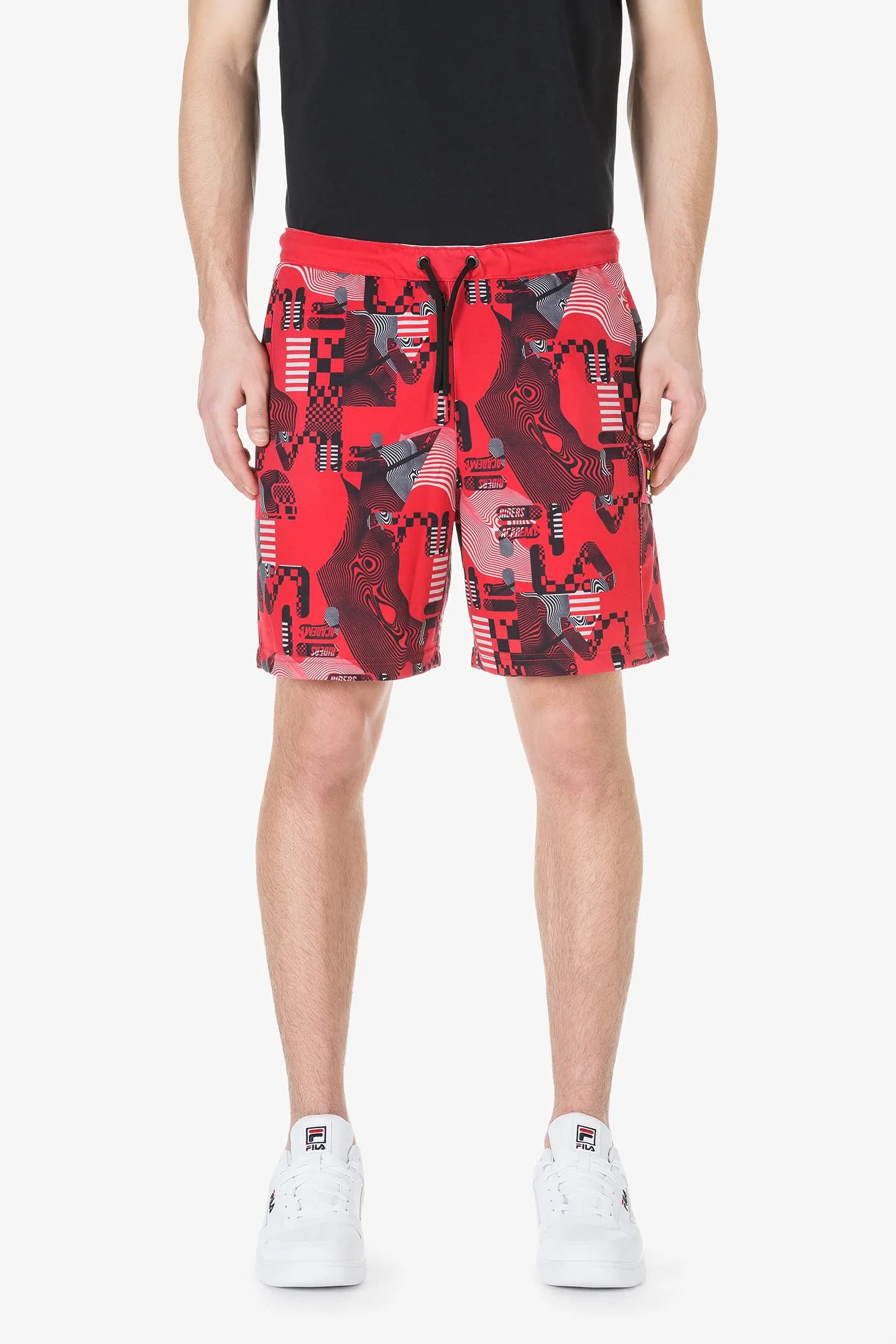 Bermudas Riders Academy Fila VR/46 en color rojo talla S para hombre 7