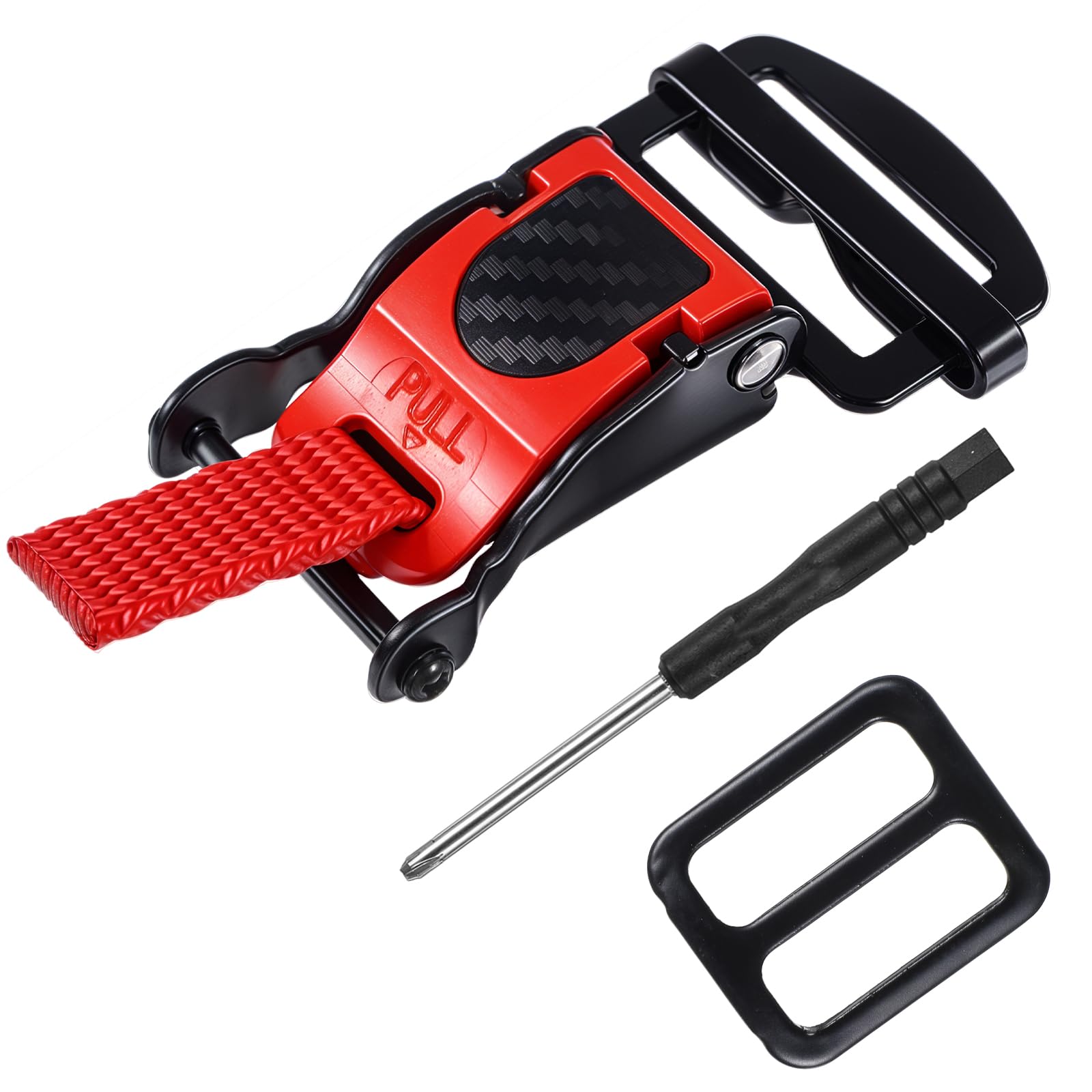 Set di fibbie a sgancio rapido per casco, fibbia per casco da bicicletta, accessori per casco da moto, fibbia per un fissaggio stabile, facile da montare, adatto per moto, casco da bicicletta
