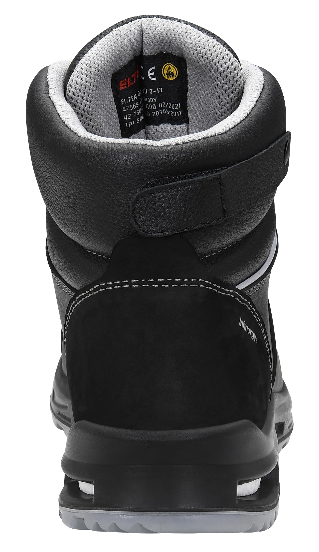 ELTEN REACTION XXT Pro RFID Mid ESD S3S | Sicherheitsschuhe für Damen & Herren, Kunststoffkappe, leicht, atmungsaktiv