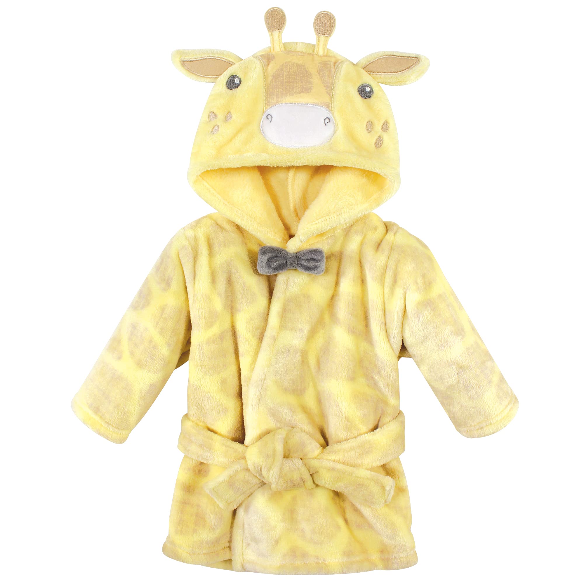 Hudson Baby Unisex Baby Plush Animal Face Bathrobe