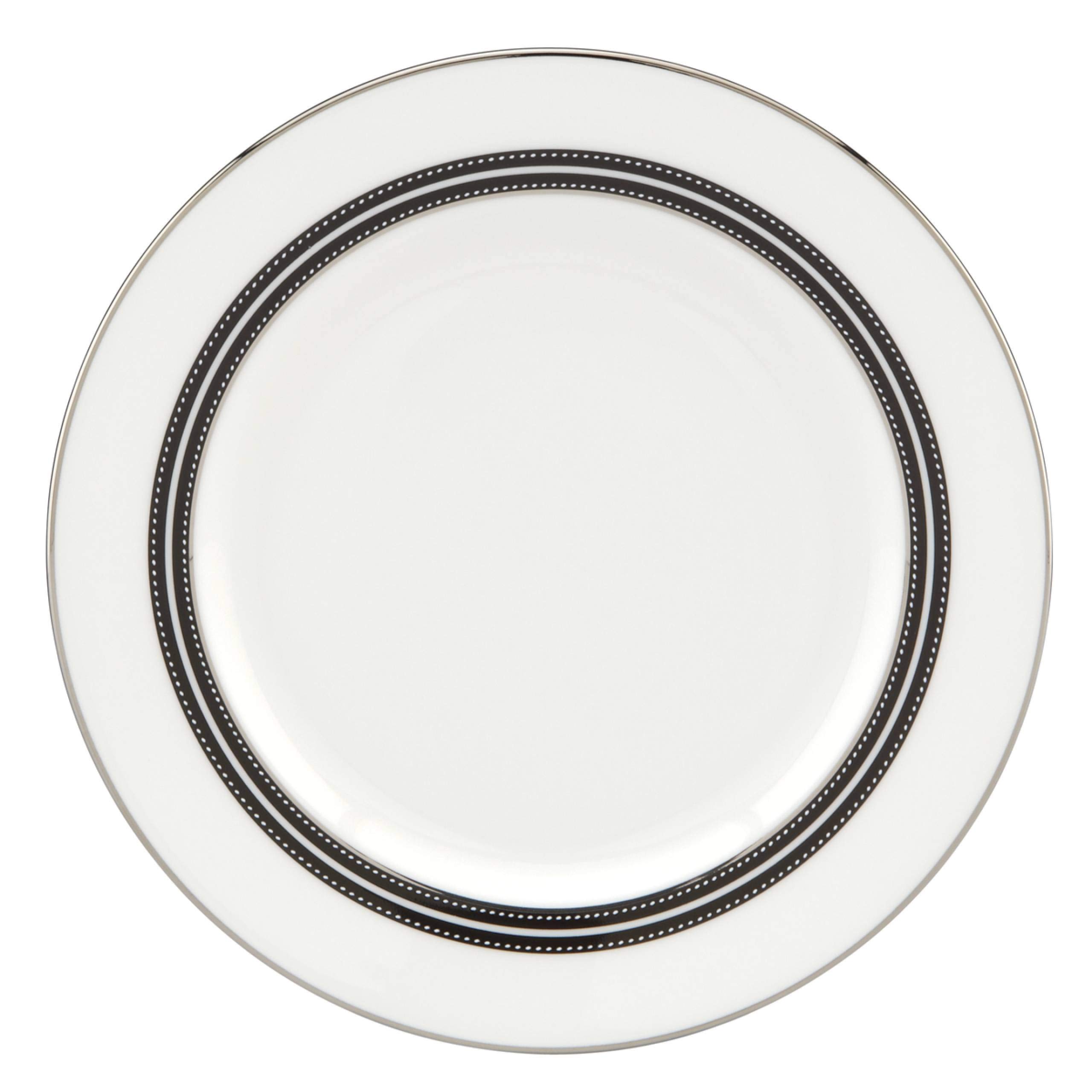 Kate Spade Union Street 6" Bread & Butter Plate, 0.40 LB, Black