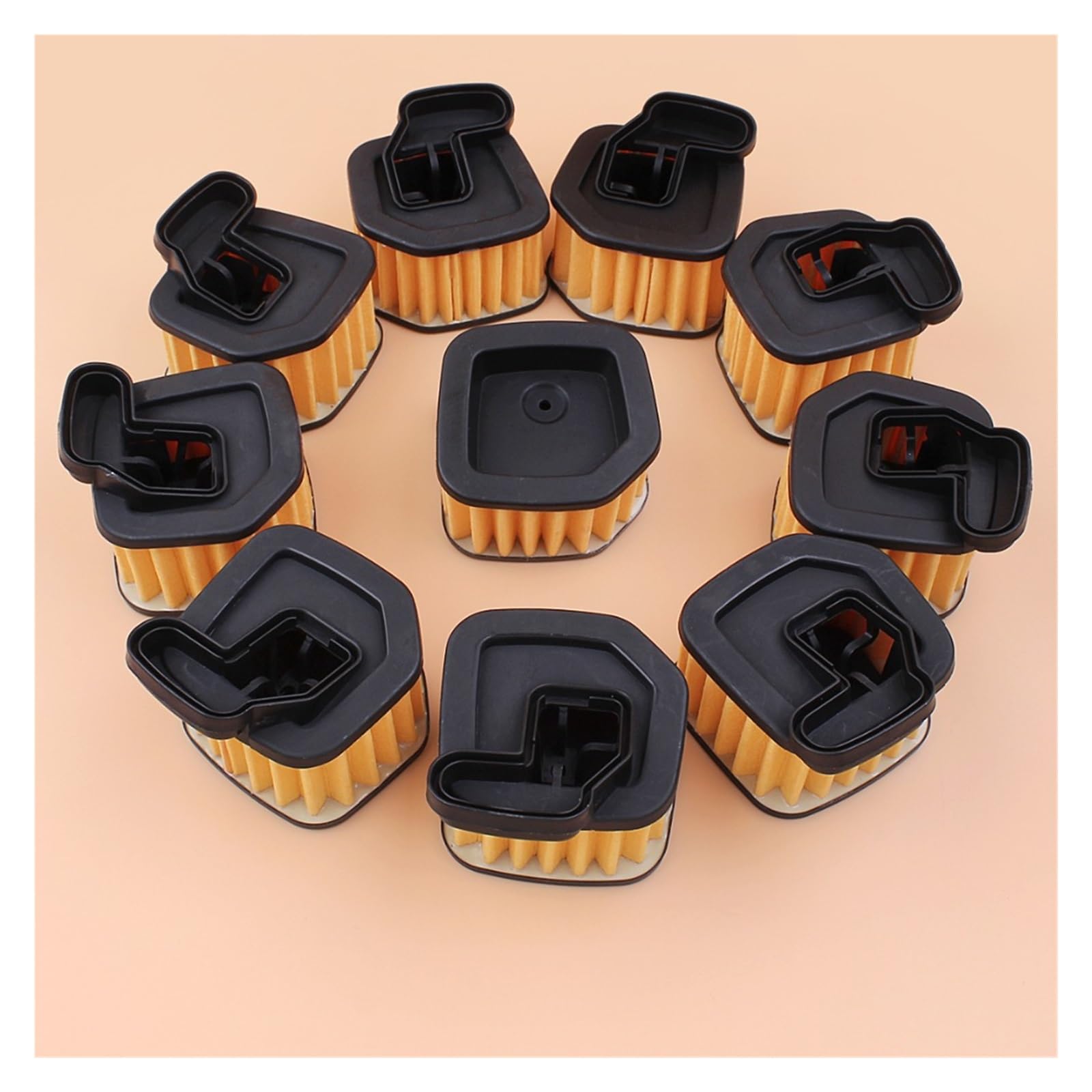 10 pièces/lot filtre à Air for HUSQVARNA 575 570 576 XP 570XP 576XP 575XP EPA tronçonneuse scie à gaz pièces de rechange 537207501 robuste