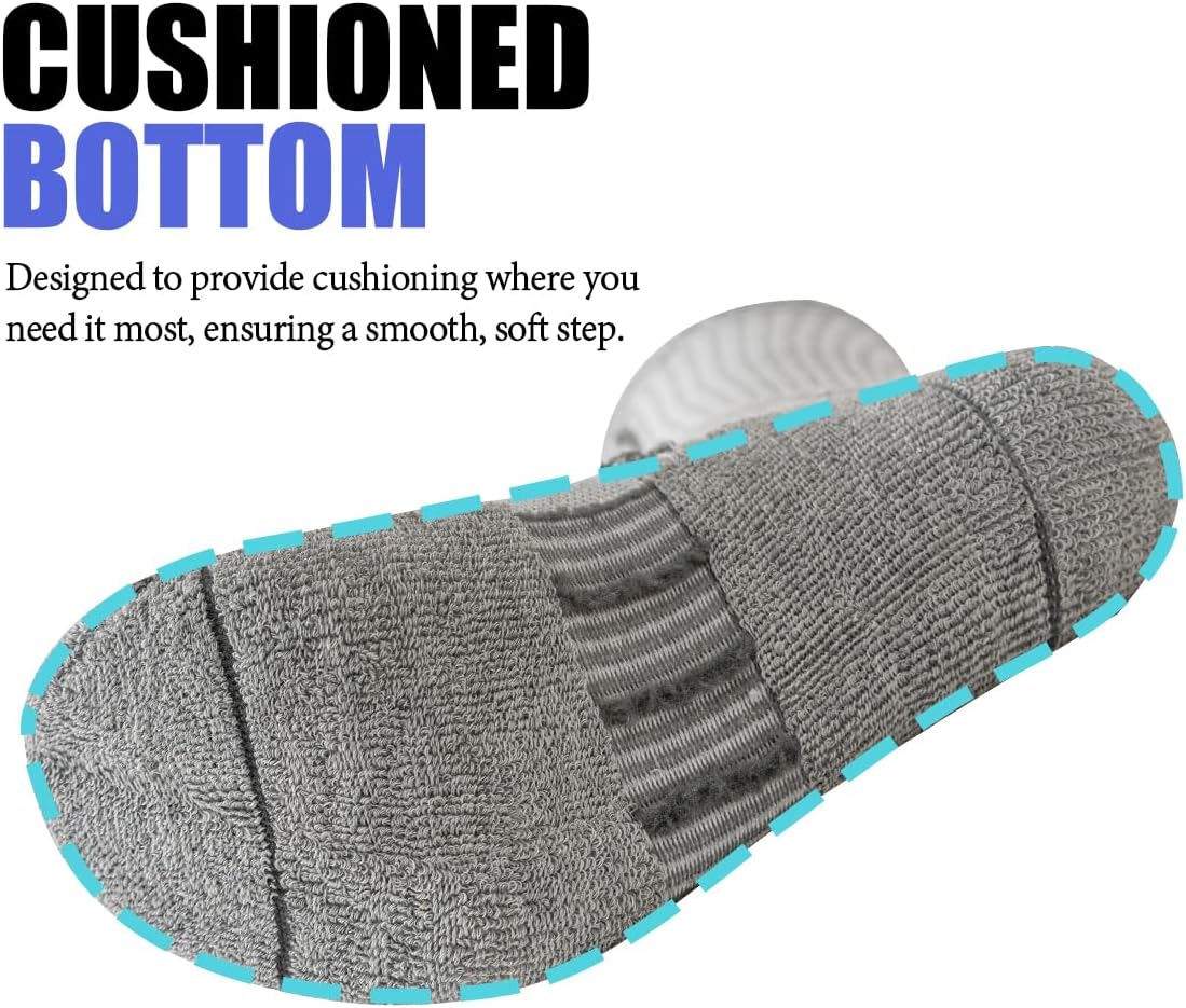 JOYNÉE 12 Pairs Mens Athletic Crew Socks Cushioned for Men Sports Running-Arch Support - Image 3