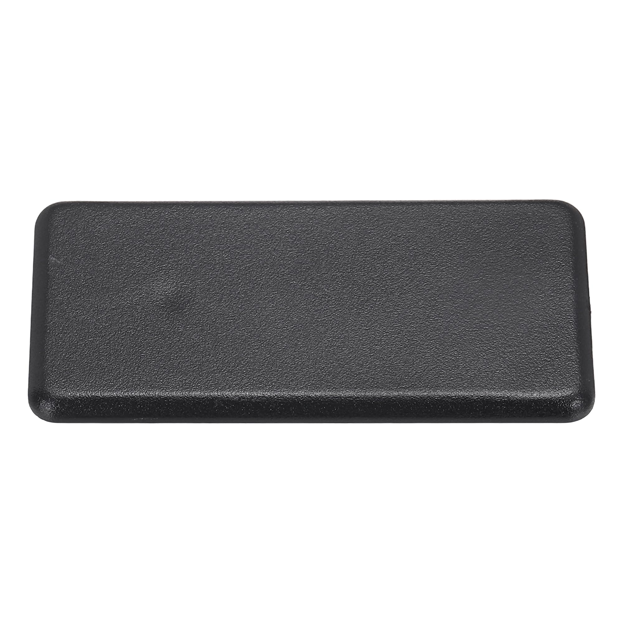 QUARKZMAN Standard Kunststoff Rechteck Aluminium Extrusions Endkappe Schwarz 40x80mm 12 Stück