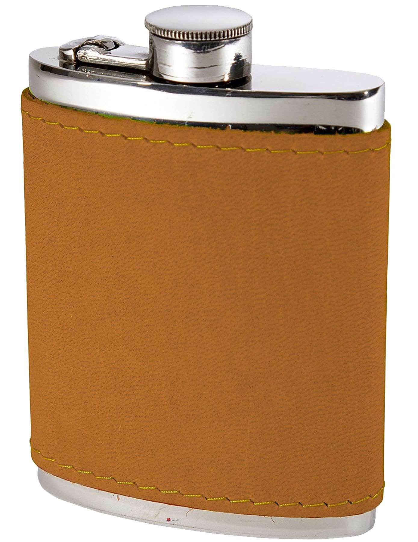 Flacon de hanche en étain 6 oz I LUV LTD fiole de poche étanche pour spiritueux