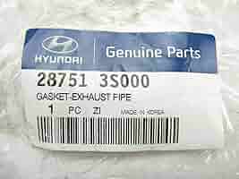 ハンナル Amazon.com: Genuine Hyundai 28751-3S000 Exhaust Pipe Gasket