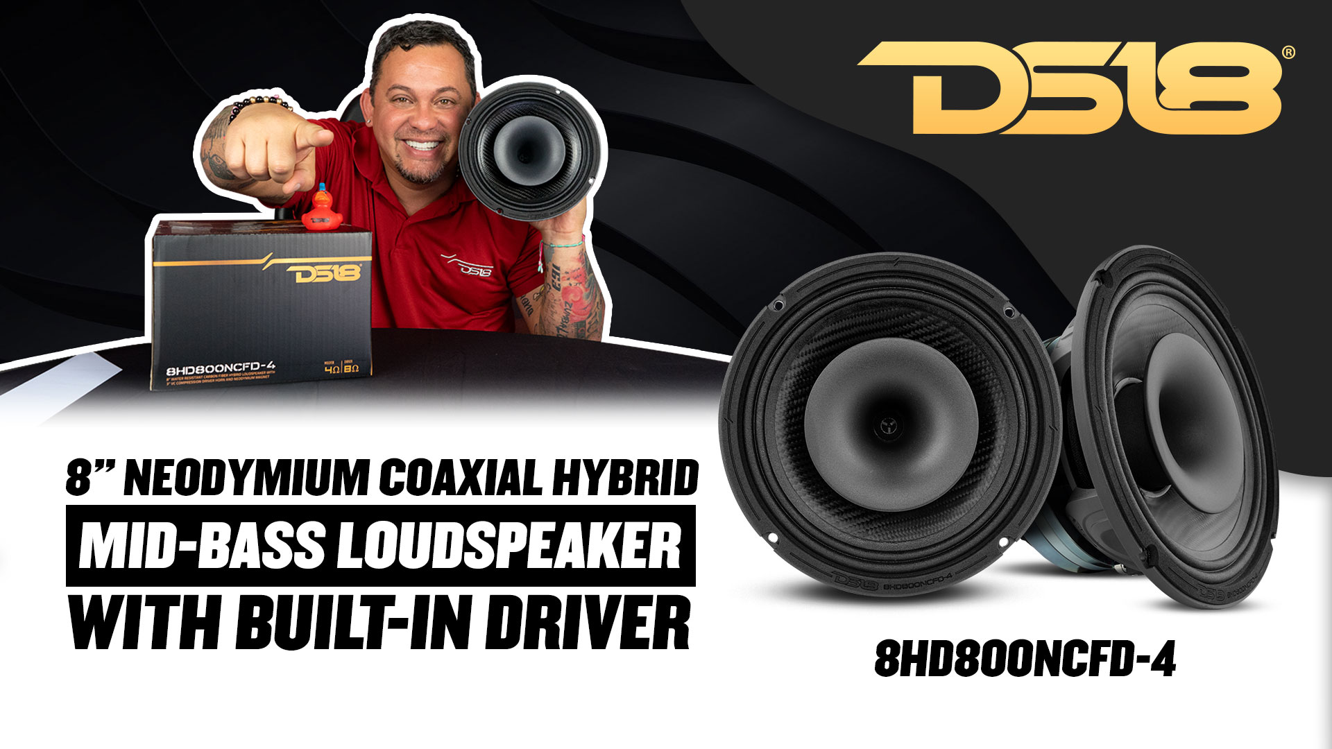 Amazon.com: DS18 8HD800NCFD-8 8