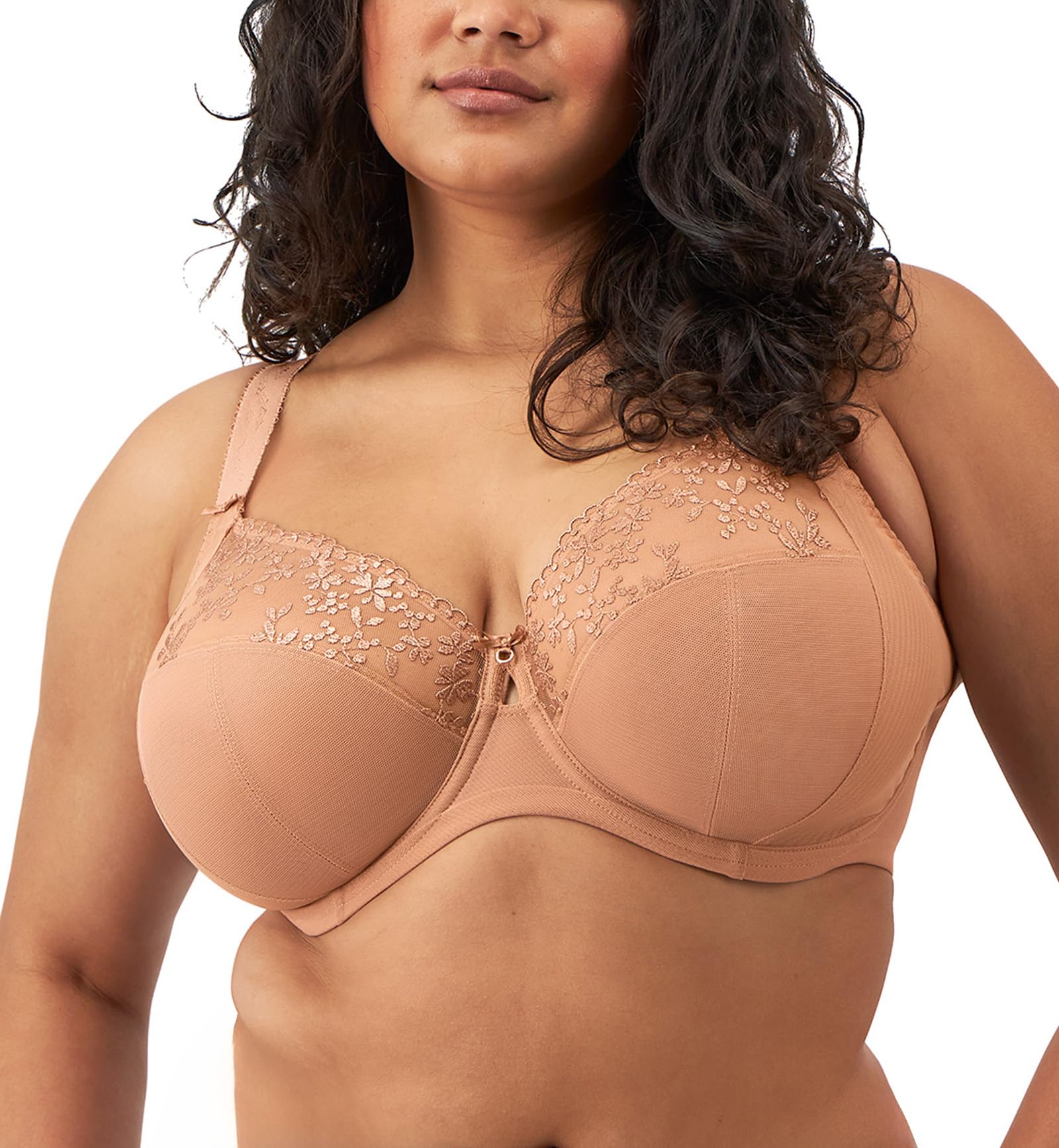 Elomi Women's Cafe A Lait Zarla Full Cup Wired Bra Cafealait 38Ff