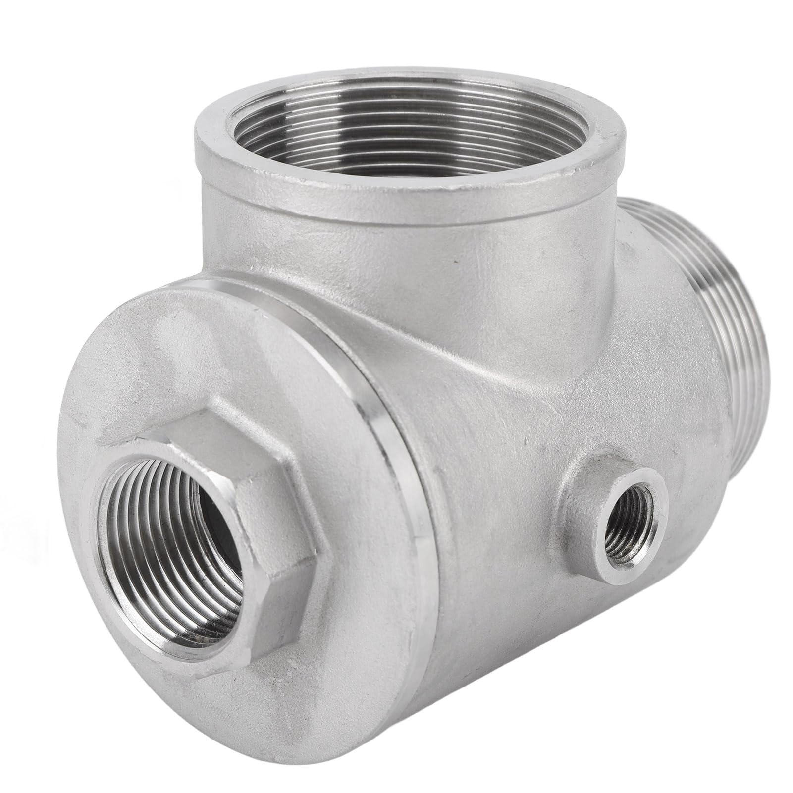 Hidyliu Valvola di Ritegno di Non Ritorno da 16 MPa Lega di Alluminio per Sistemi di Fluidi Valvola di Ritegno a Molla Affidabile Design a 5 Vie DN50