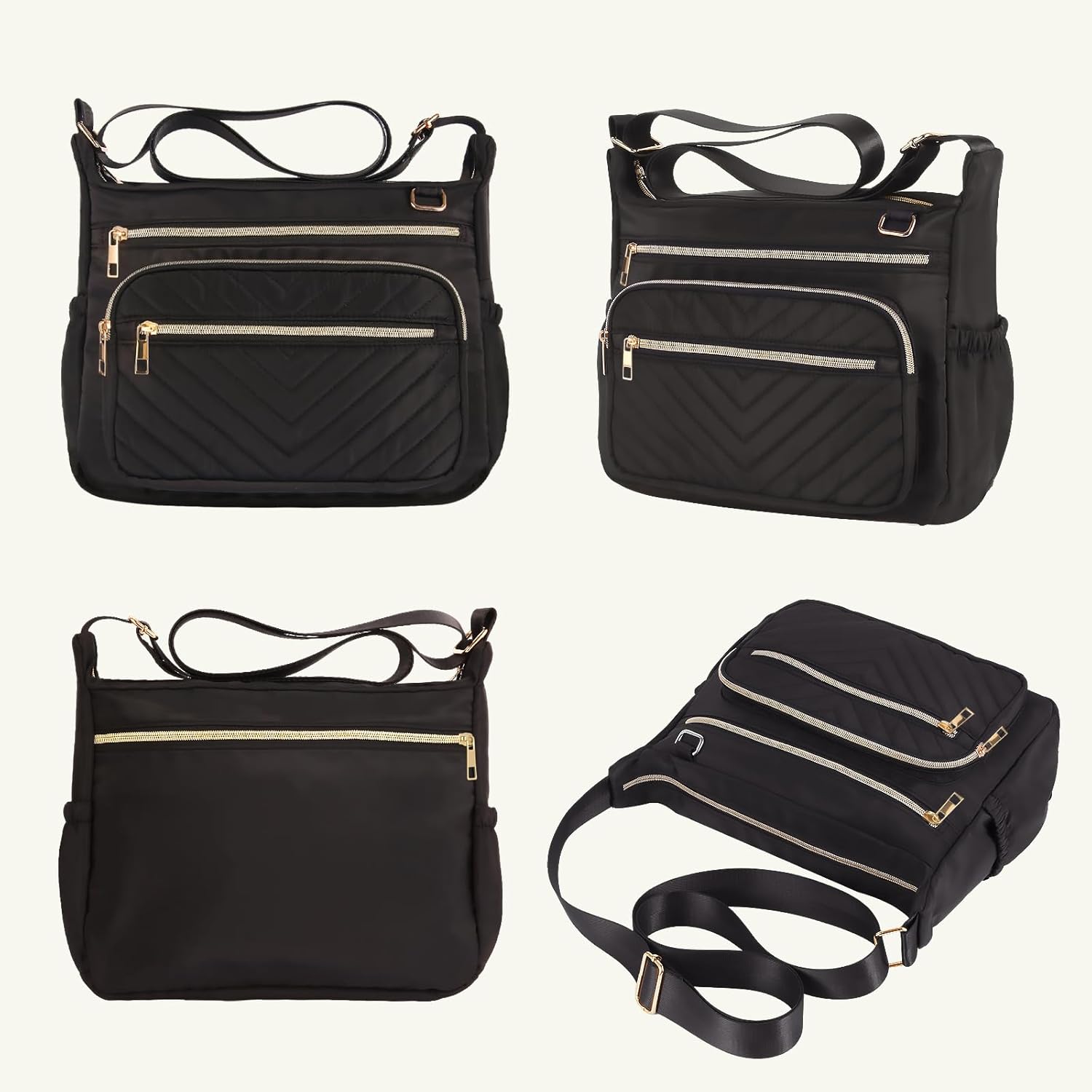 Crossbody Purse for Women Travel, Large RFID Anti-Theft Shoulder Crossbody Bag With Multiple Pockets for Daily Or Work - Image 8