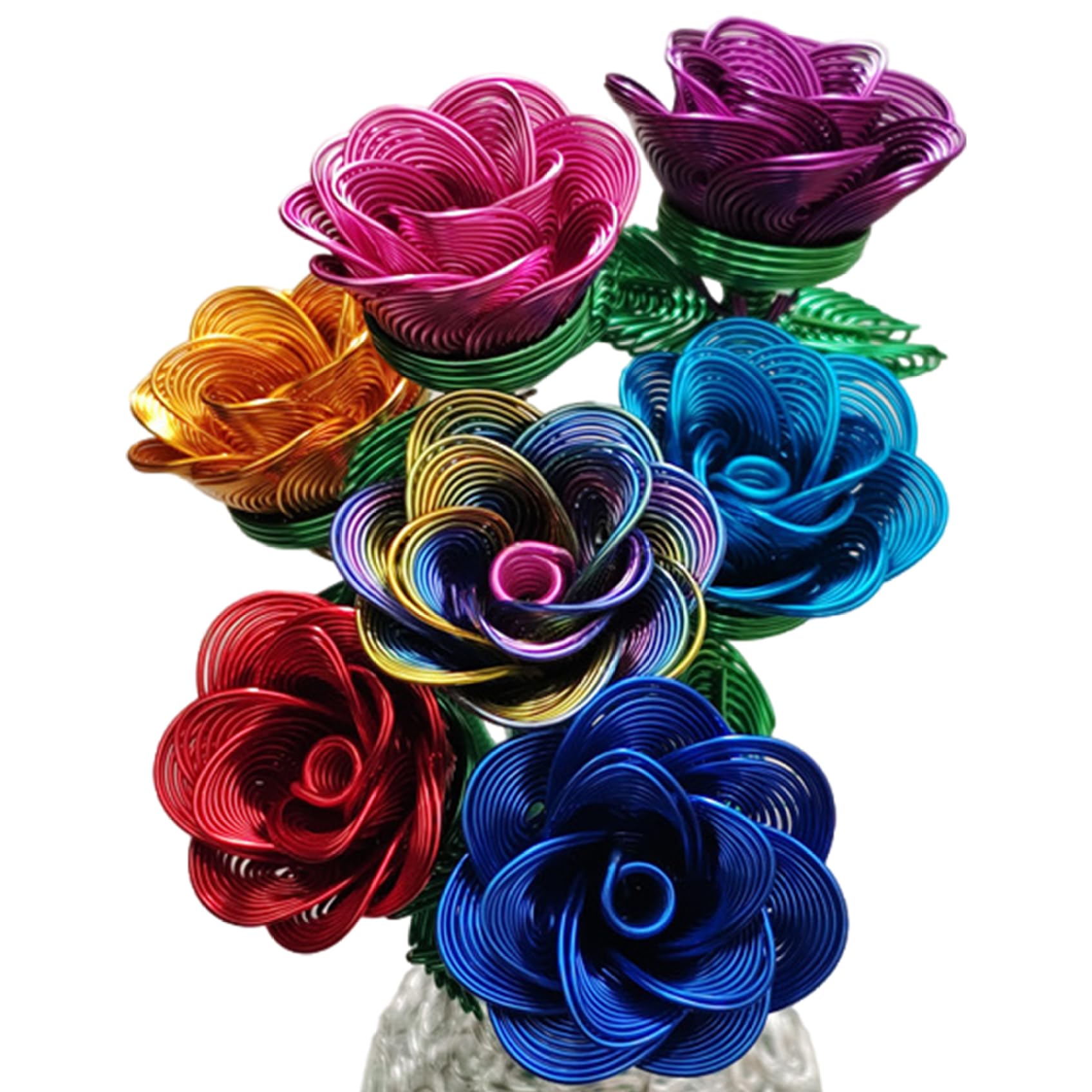 Roses artificielles romantiques pour la Saint-Valentin et mariages