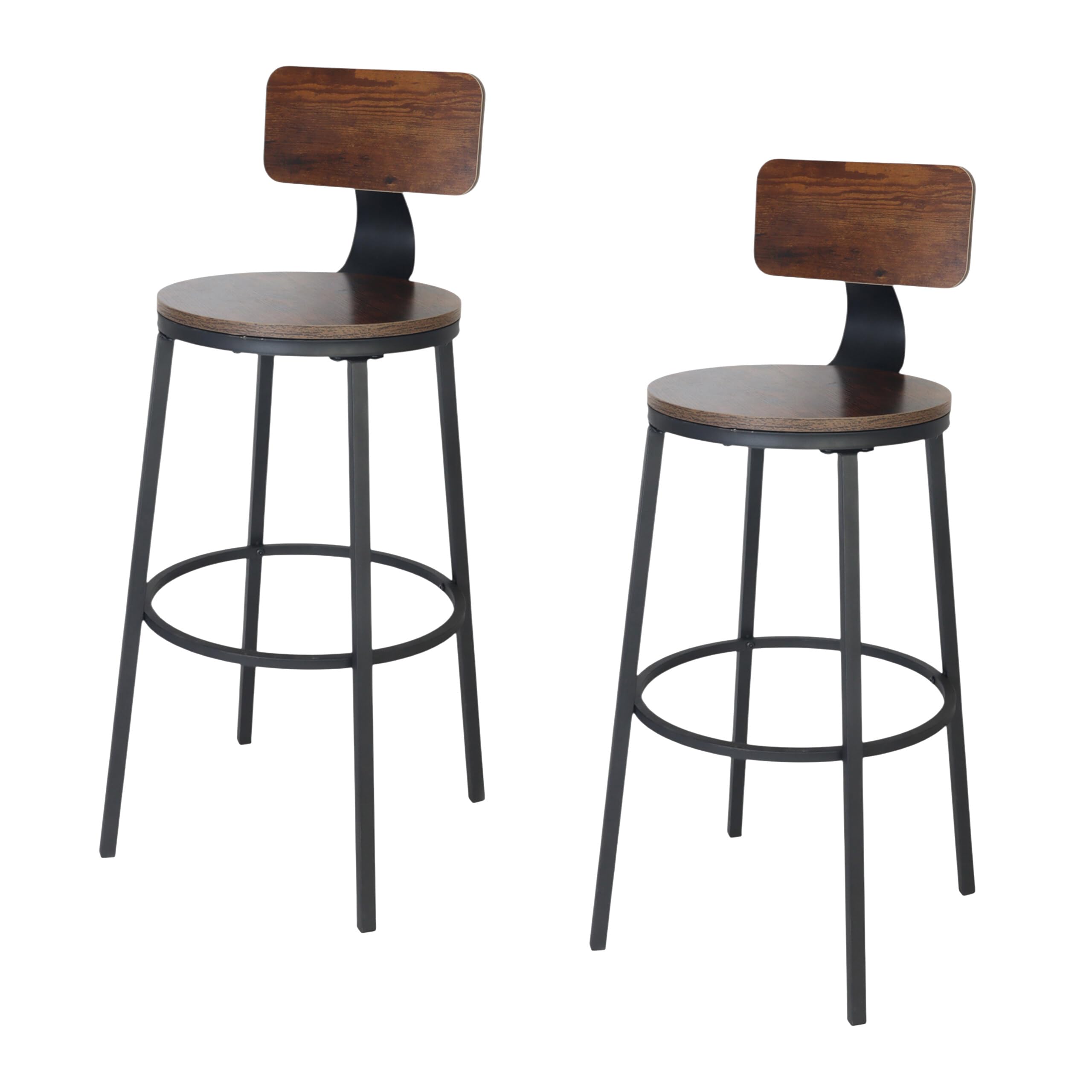 Tabourets de bar industriels pour équiper votre cuisine ouverte ou un comptoir de bistrot