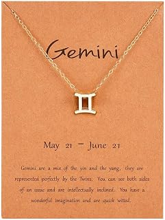 Amazon.co.uk: gemini necklace
