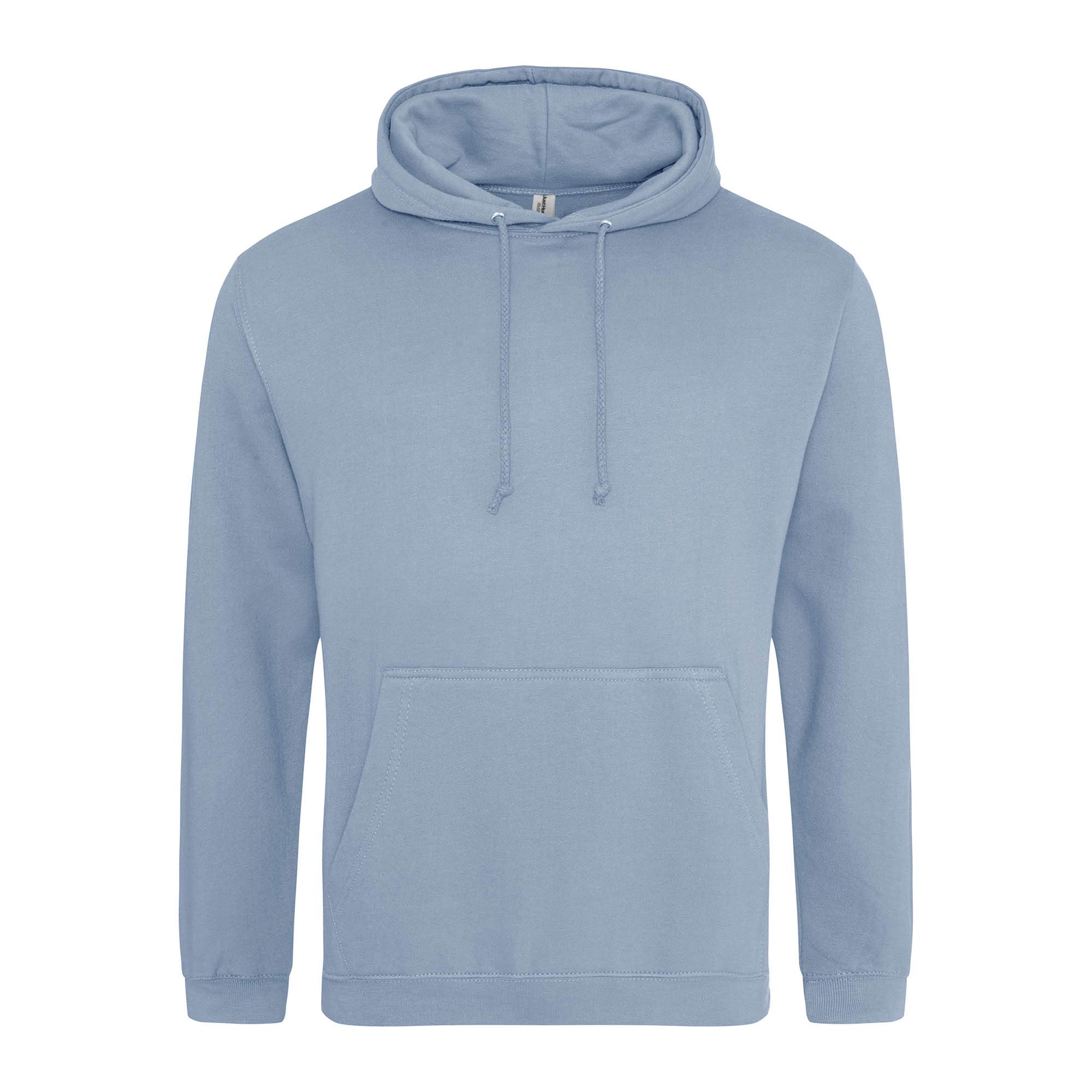 Just Hoods Unisex Bleu Hooded Sweatshirt College