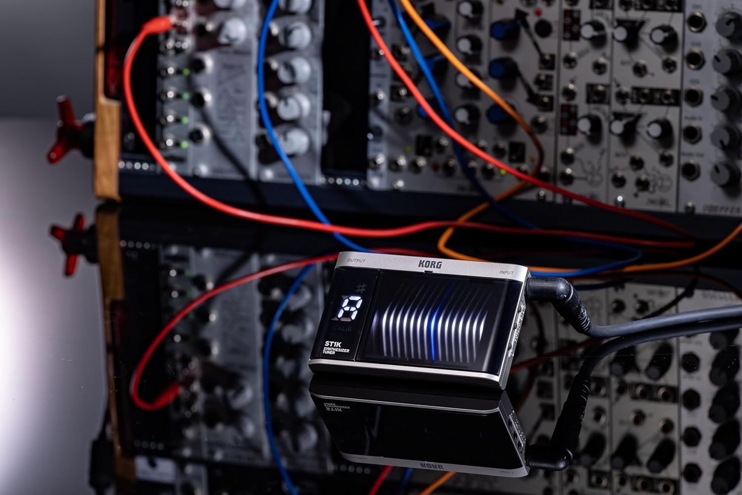 Korg ST1K Tuner for Analog and Modular Synthesizers w/ 3D Visual Meter and Optimized Circuitry