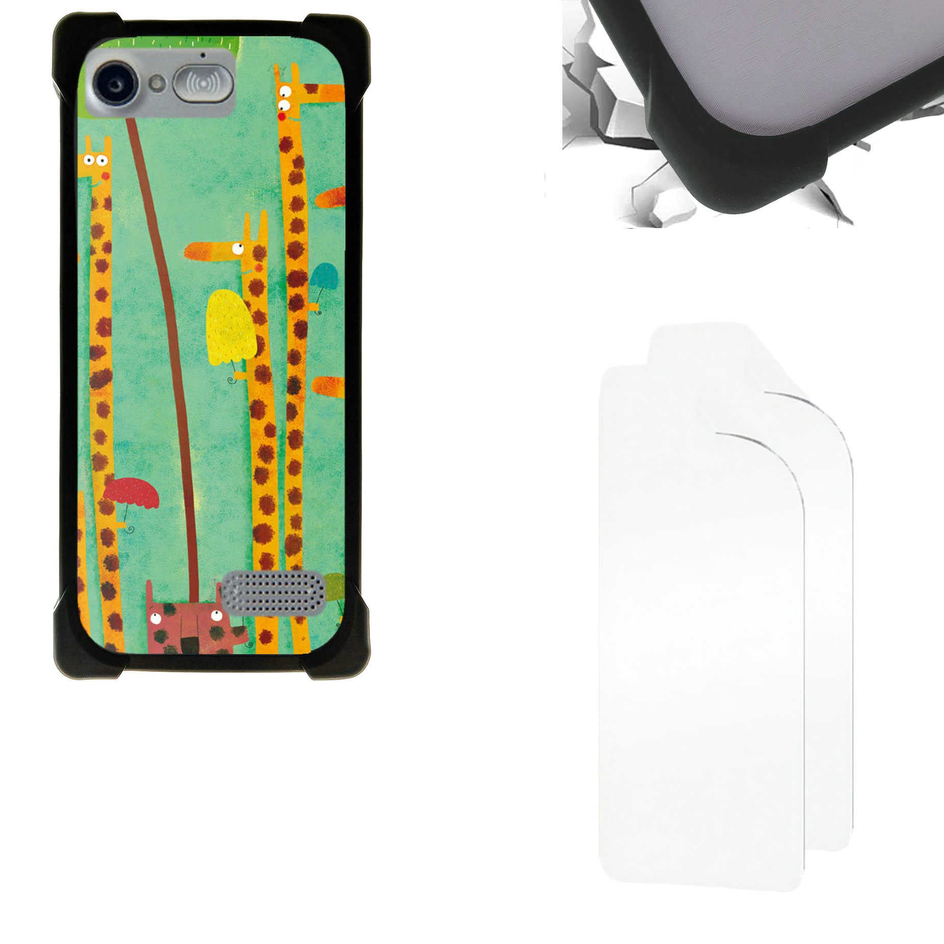 HUAYIJIE Custodia per AIRIS 5 Ref TM51Q Custodia Case Cover Backplane Rigido + Telaio in Silicone Morbido PCHDH