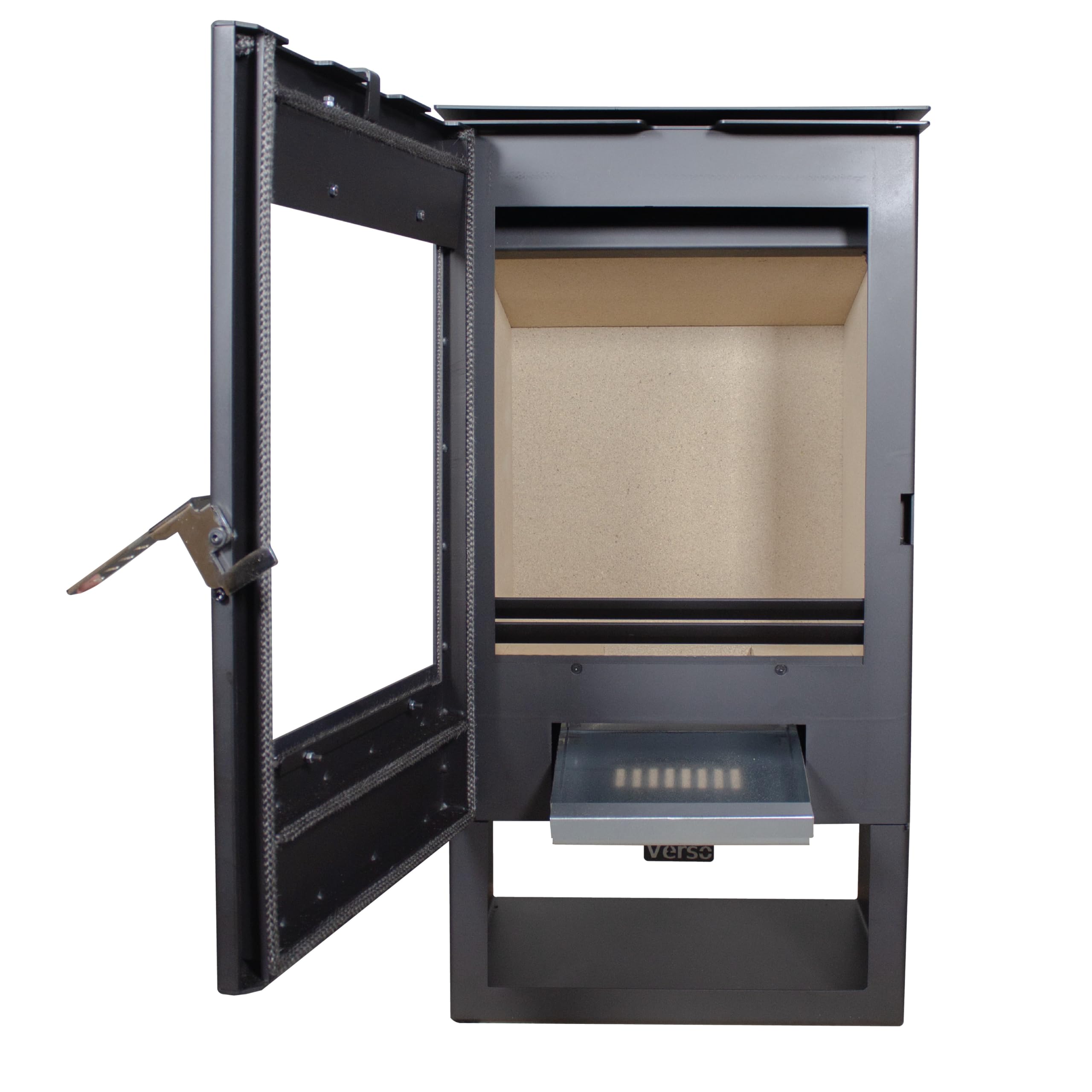 Generic Poêle à bois EEK A+ Verso Ina - Puissance nominale de 7,5 kW - Robuste et puissant - Pour une chaleur confortable à la maison