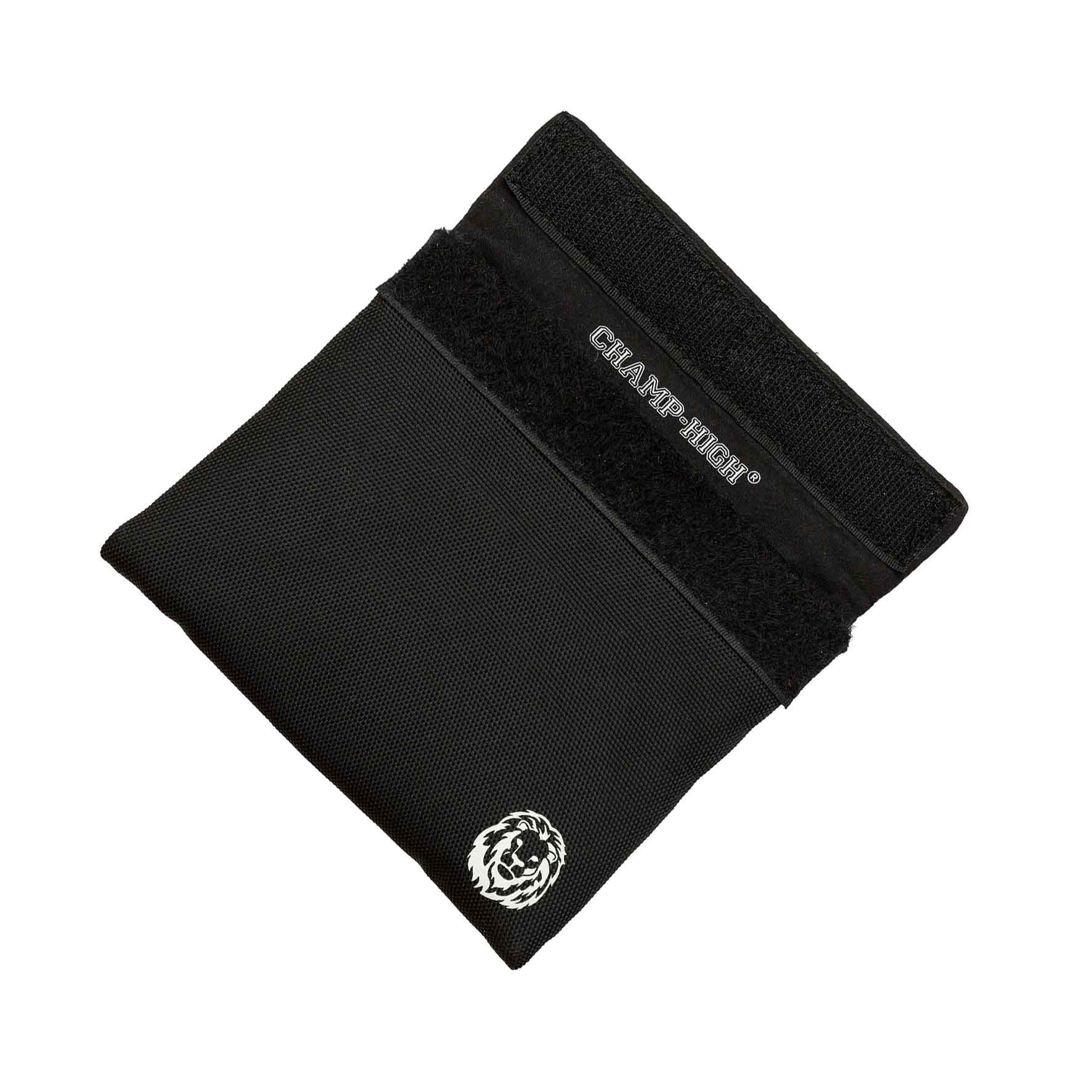 Bolsa de carbón activo inodora, color negro, 12 x 14 cm, para viajes
