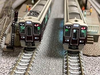 Amazon.co.jp: 室内灯付き KATO 阪急 9300系 8両セット 鉄道模型