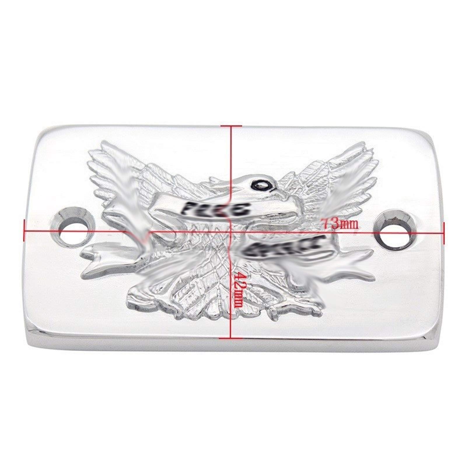 Chrom Bremsflüssigkeitsbehälter-Kappe Free Spirit - Für Suzuki Intruder & Boulevard