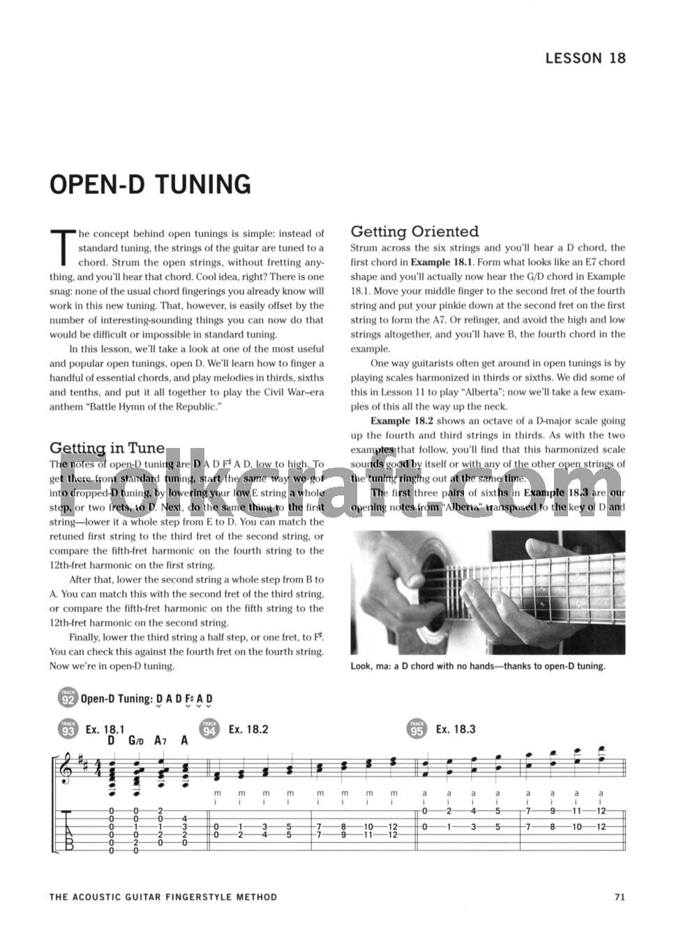 Acoustic Guitar Fingerstyle Method Book with Online Audio (Acoustic Guitar Private Lessons) - Image 4