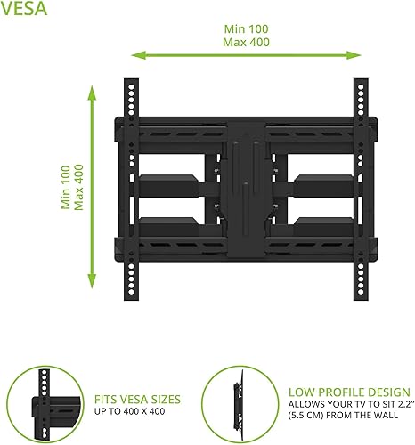 Miniatura 2 de Kanto LDX640 - Soporte para televisores de 34 a 65 pulgadas
