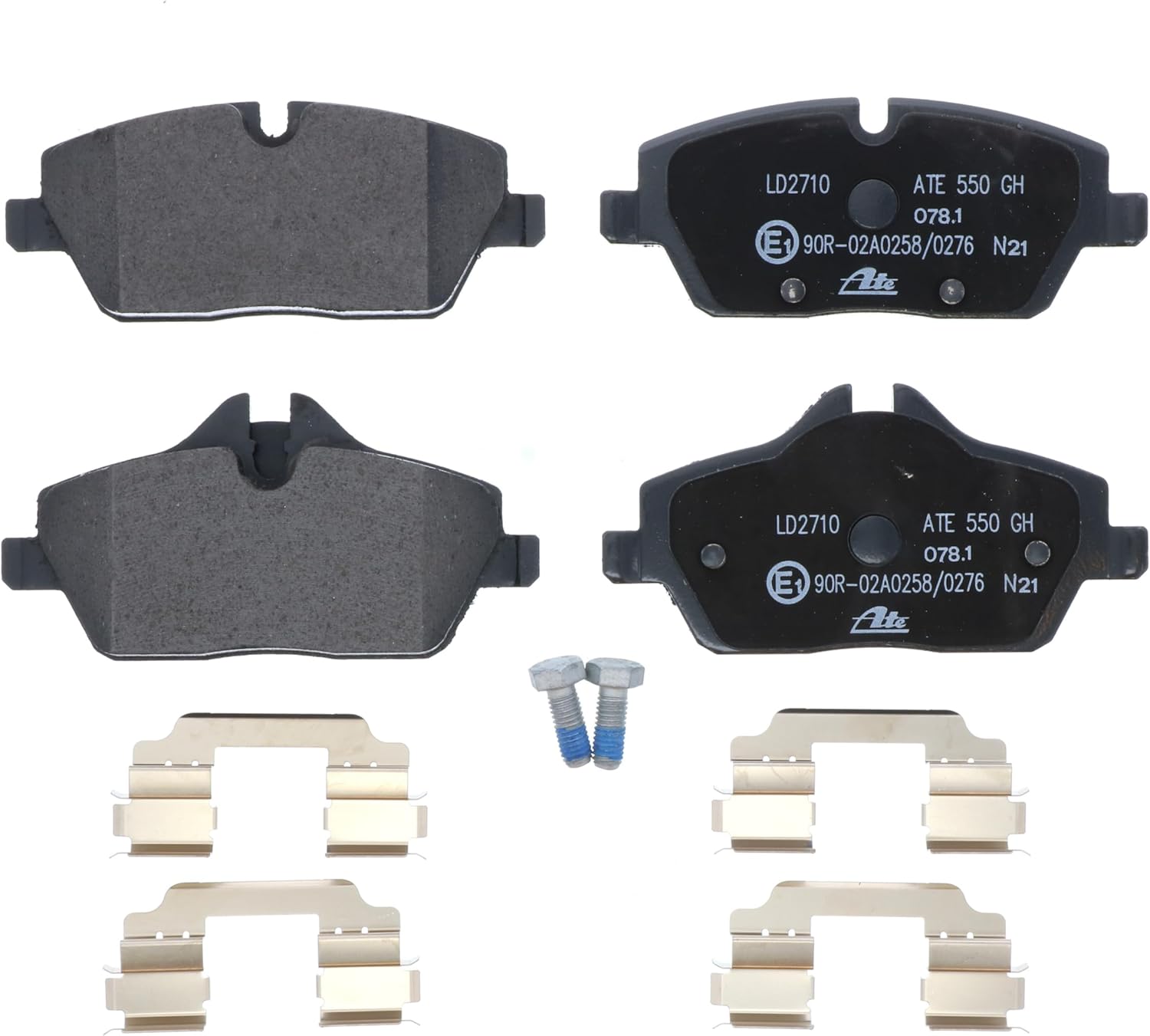ATE Ceramic Front Disc Brake Pad Set LD2710 for Mini