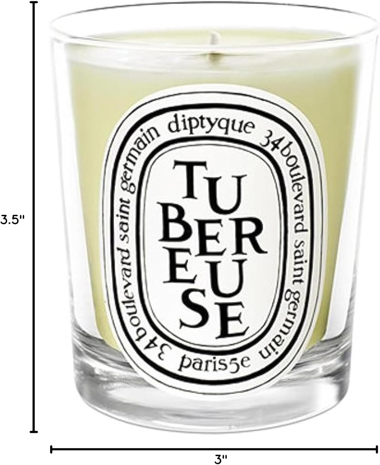 Diptyque Tubereuse Scented Candle Unisex Candle 6.5 oz - Image 5