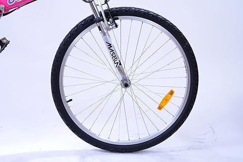 Miniatura 16 de Columba Bicicleta plegable de aleación de 26 pulgadas con 18 velocidades y doble suspensión plateado