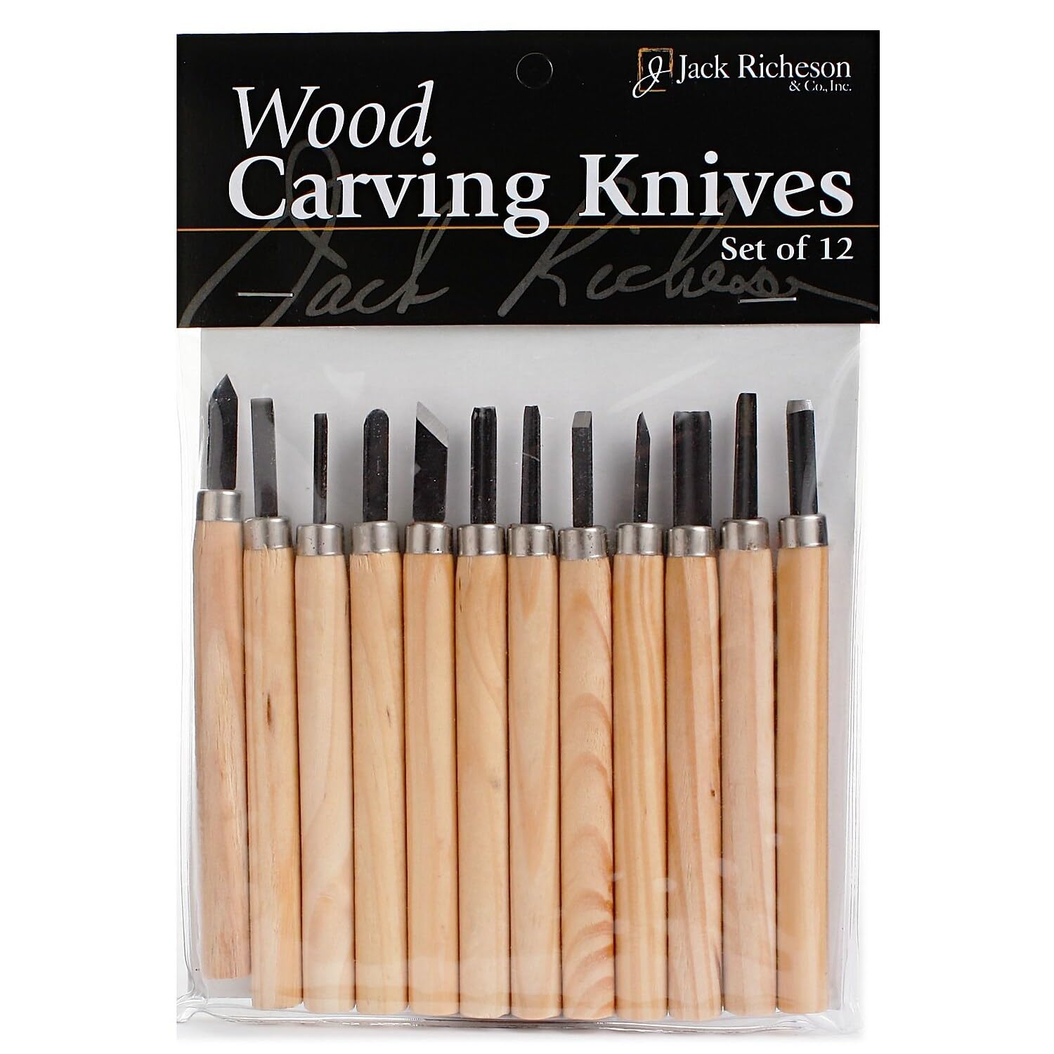 Outils de sculpture Jack Richeson lot de 12 pièces de 12,7 cm pour débuter le modelage sans peine