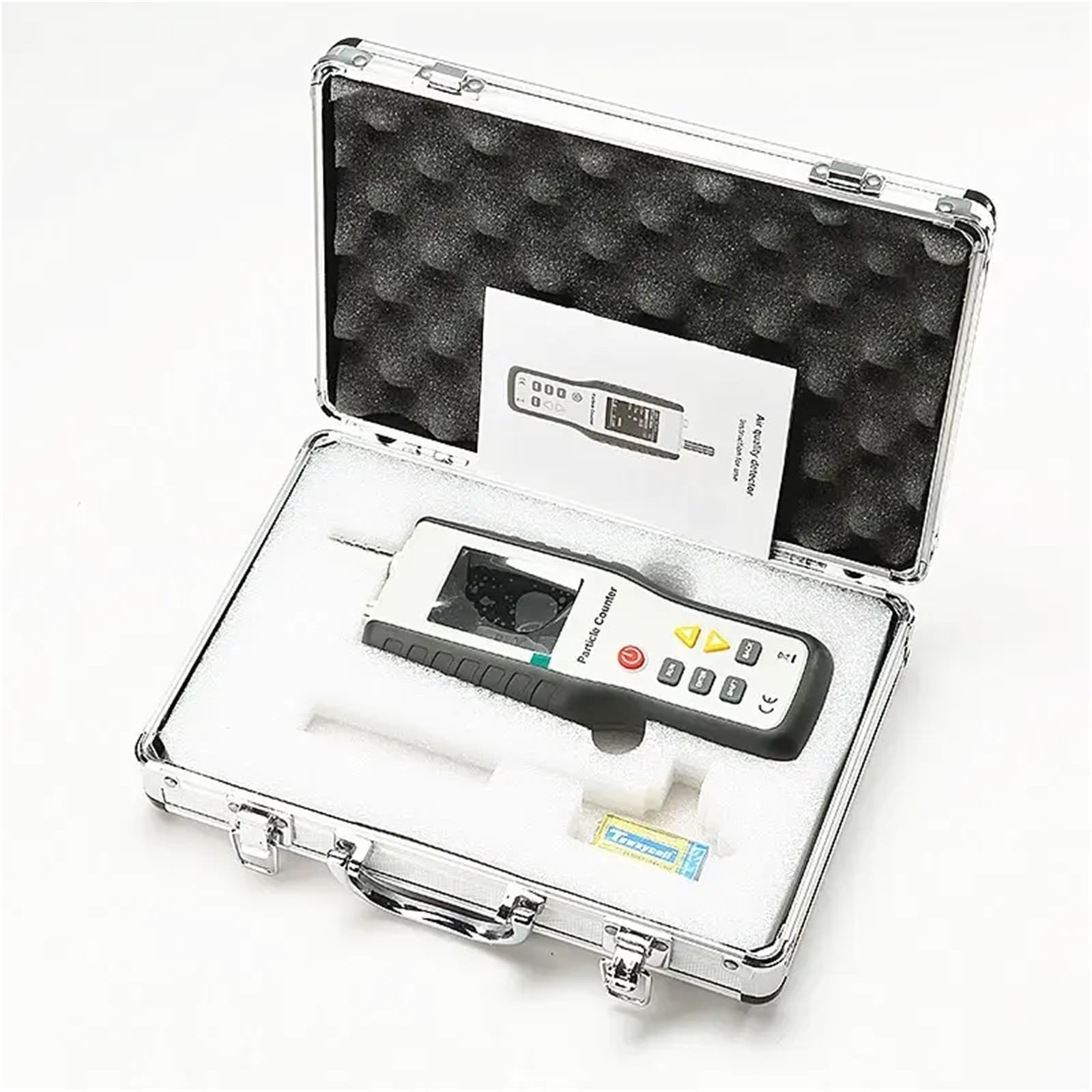 Contador partículas polvo, Contador Portátil Del Monitor De Partículas Detector HT-9600 PM2.5 para interiores exteriores