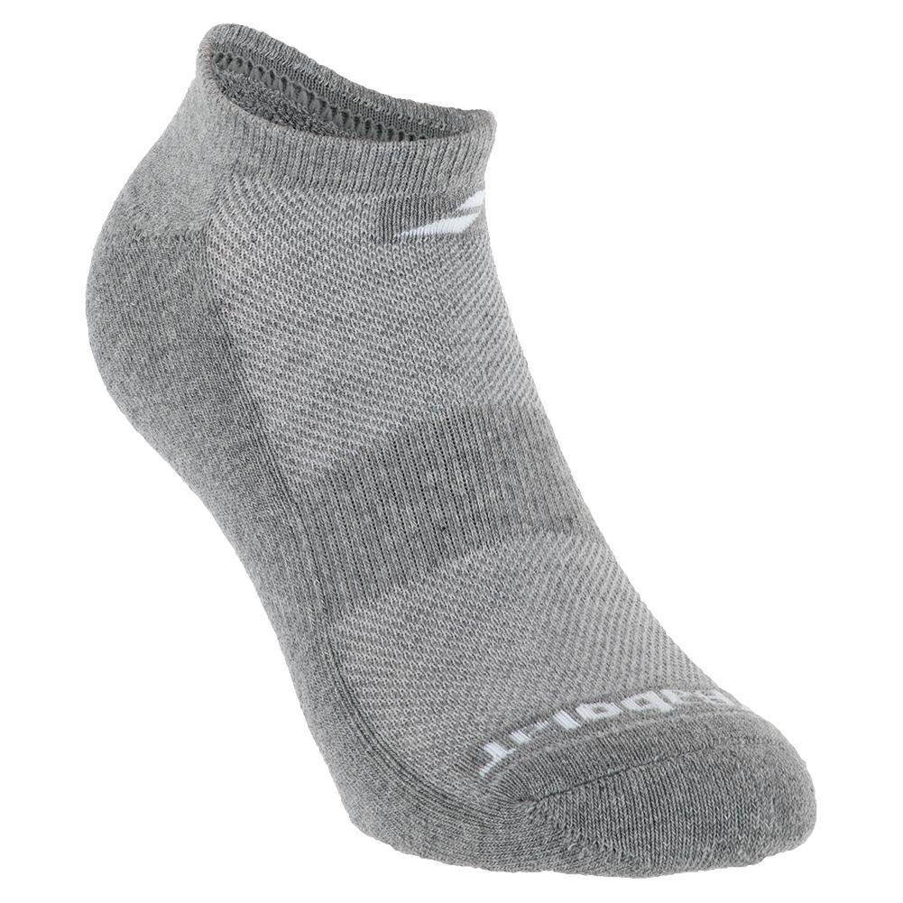 Babolat Invisible Tennis Socks (Heather Gray) (9.5/11.5) (2-Pairs)