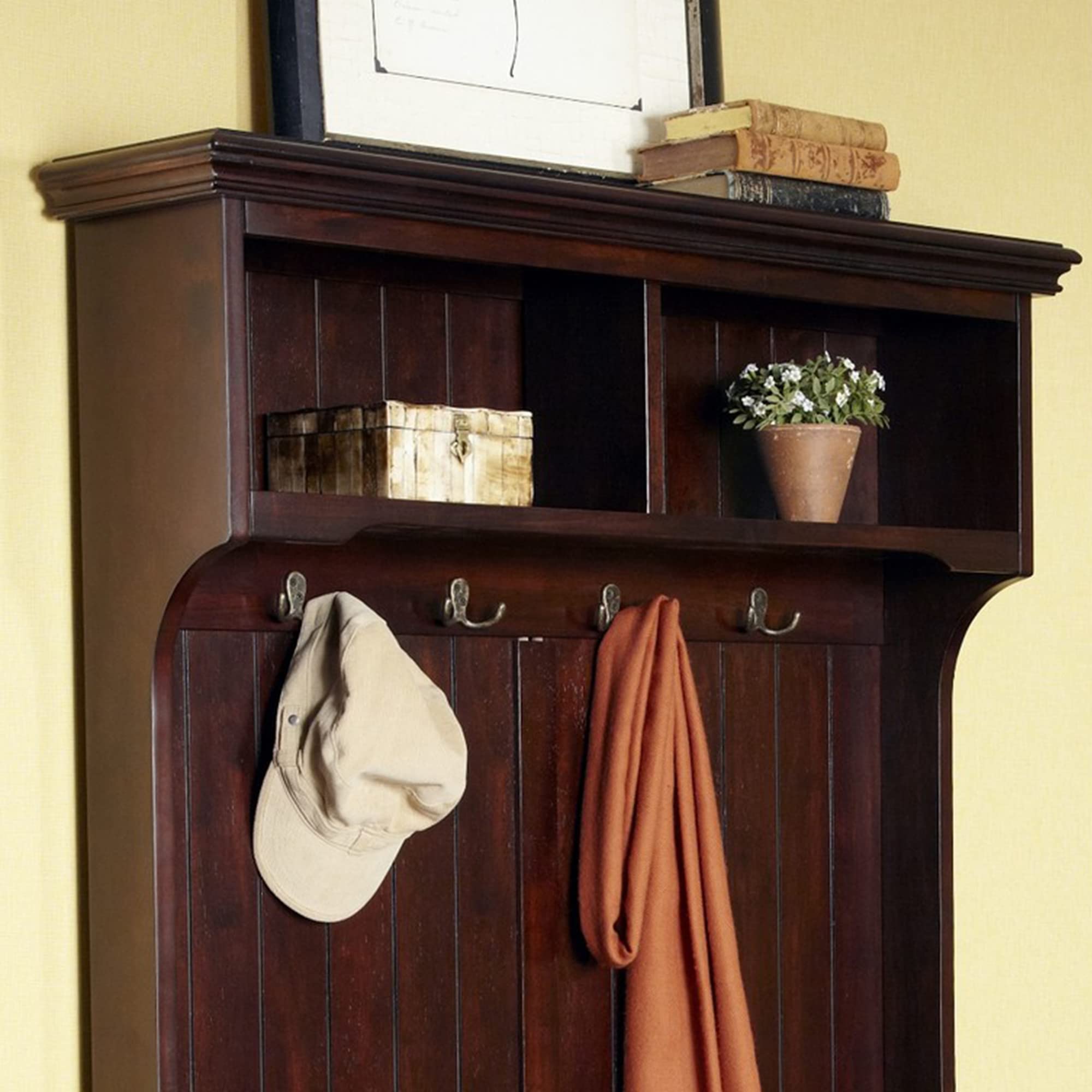 Bermuda Expresso Hall Tree Stand by Home Styles