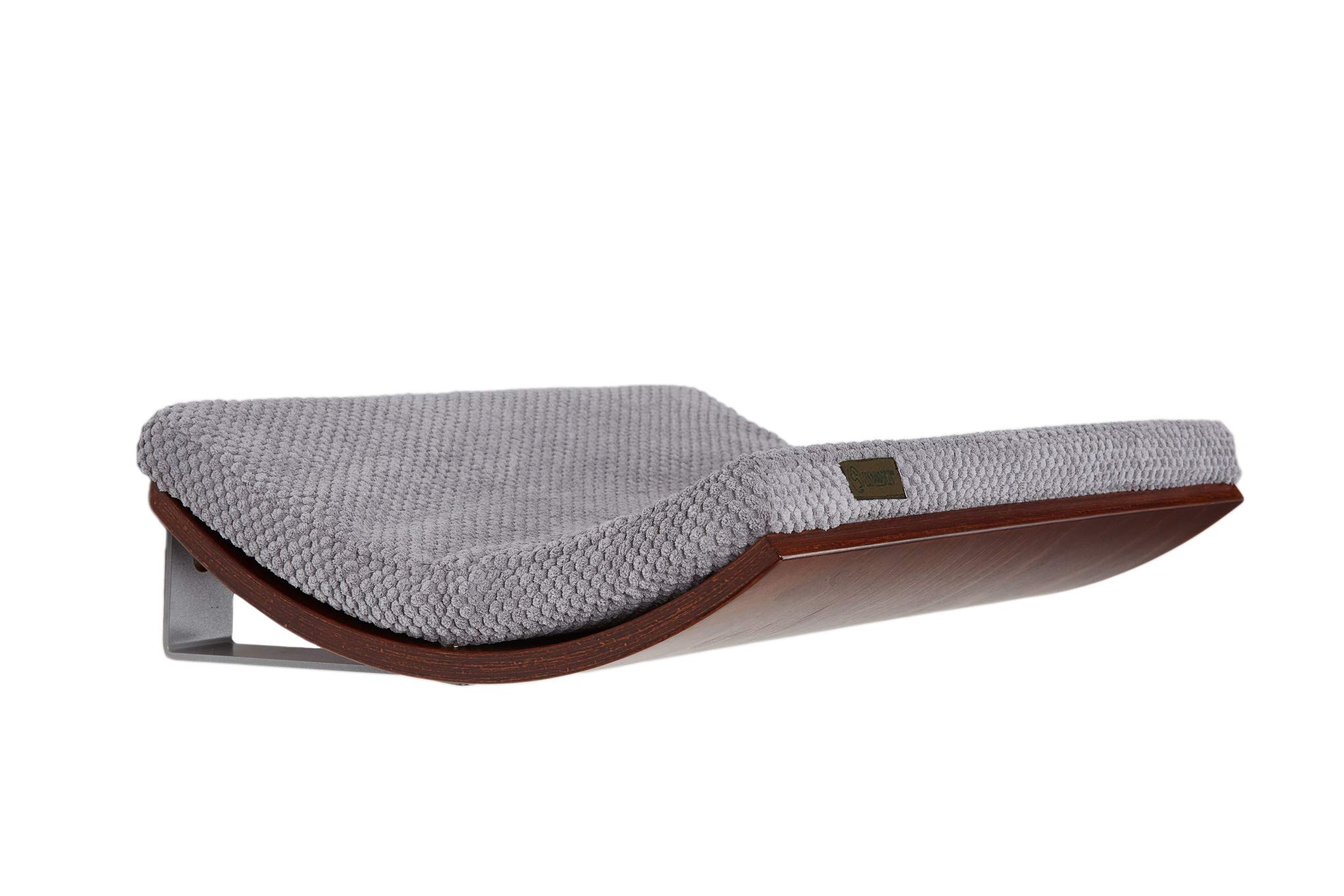 COSY AND DOZY Cat Lounger Wall L50 x W41 'Chill' - Wall Lounger Cat Bed Wall Made of Beech Plywood - Cat Wall Lounger - Cat Wall Lounger - Load up to 20 kg