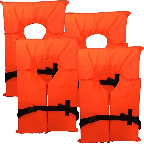4 Pack Coast Guard Approved Life product photo (Marine Life Jackets) — ScooterReviewPro review