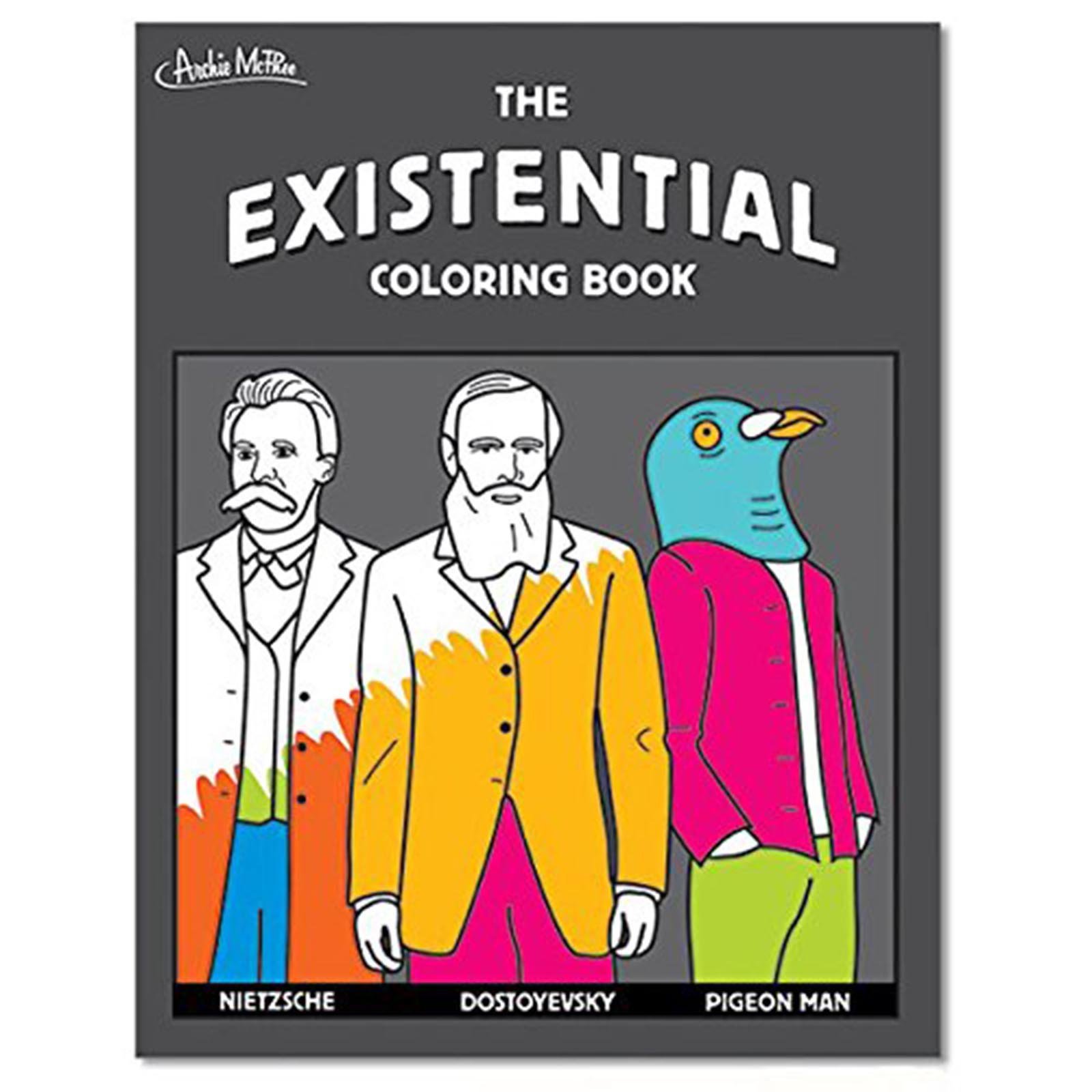 Archie McPhee - Accoutrements The Existential Coloring Book
