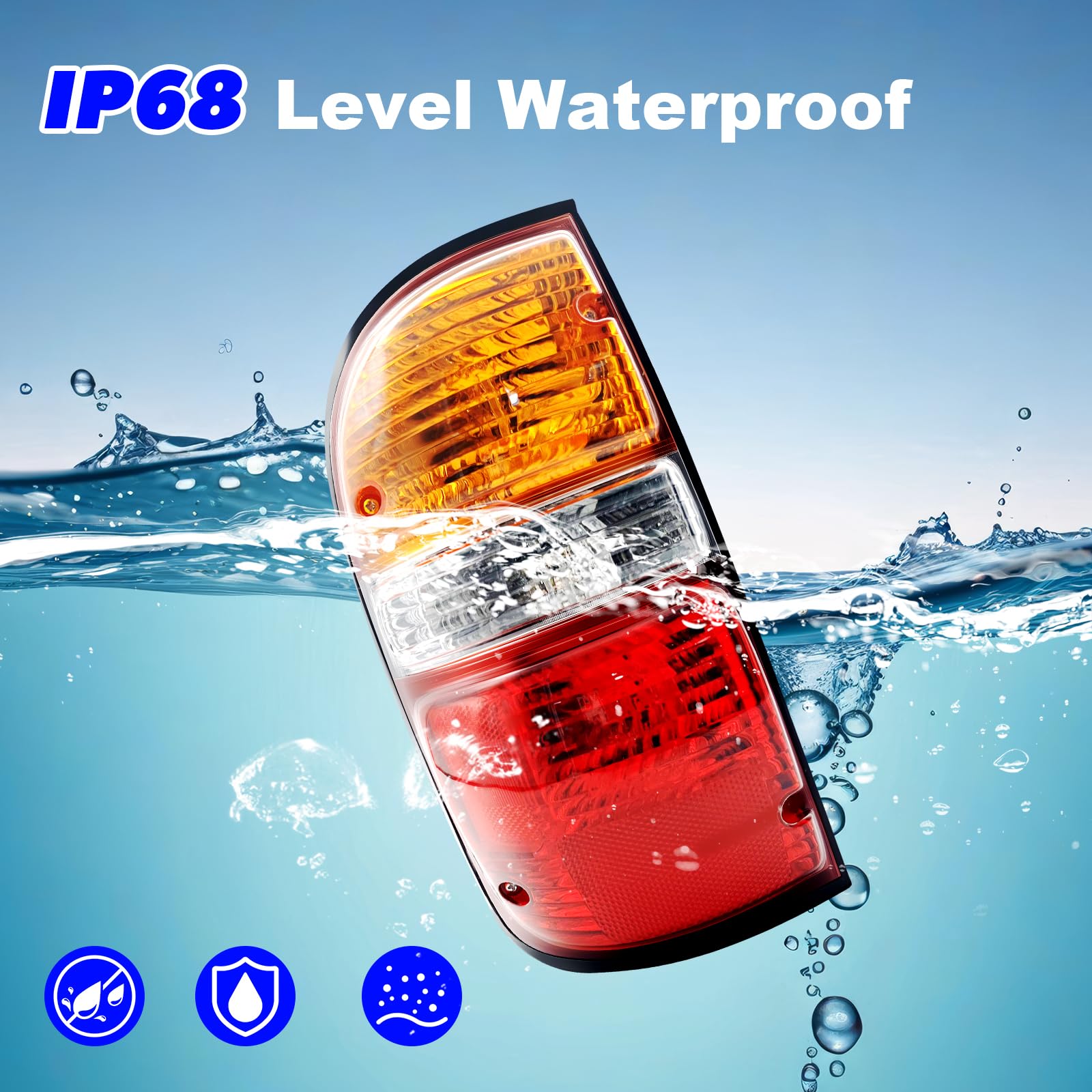 Conjunto De Luz Trasera Lateral Del Conductor Para Toyota Tu | Meses