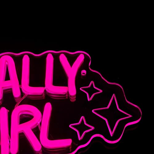 Miniatura 7 de Letrero de neón LED con texto en inglés "I'M LITERALLY JUST A GIRL para dormitorios de adolescentes, dormitorios, dormitorios femeninos, regalo para