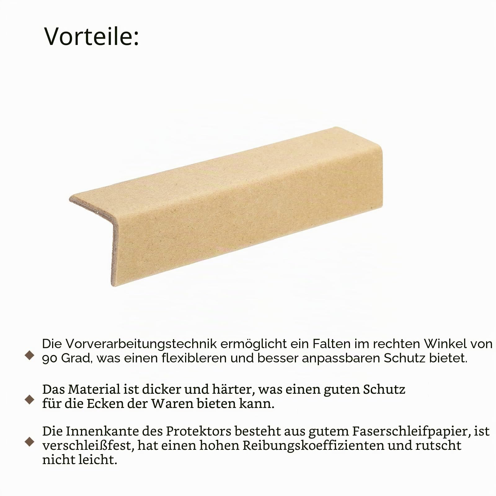 PATIKIL 50 Stück Verstellbarer Papp Eckenschutz, 80 * 30mm L-förmiger Kantenschutz für optimale Ladungssicherung, Schutz für Große Bilderrahmen, Verpackung, Kartons Umzug & Versand (Gelb)