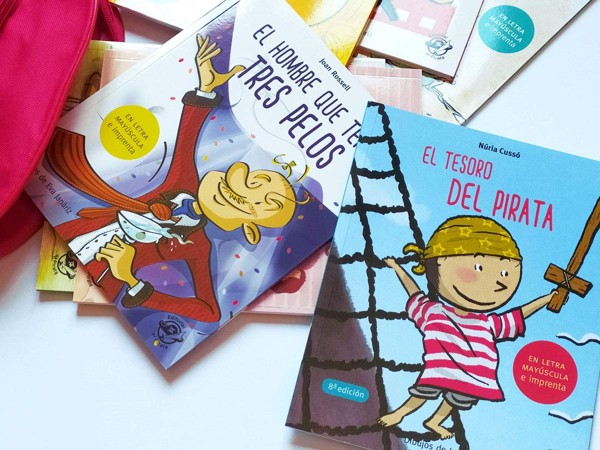 Cuentos para aprender a leer en letra MAYÚSCULA y de imprenta: 9 cuentos infantiles con una mochila de regalo: 10
