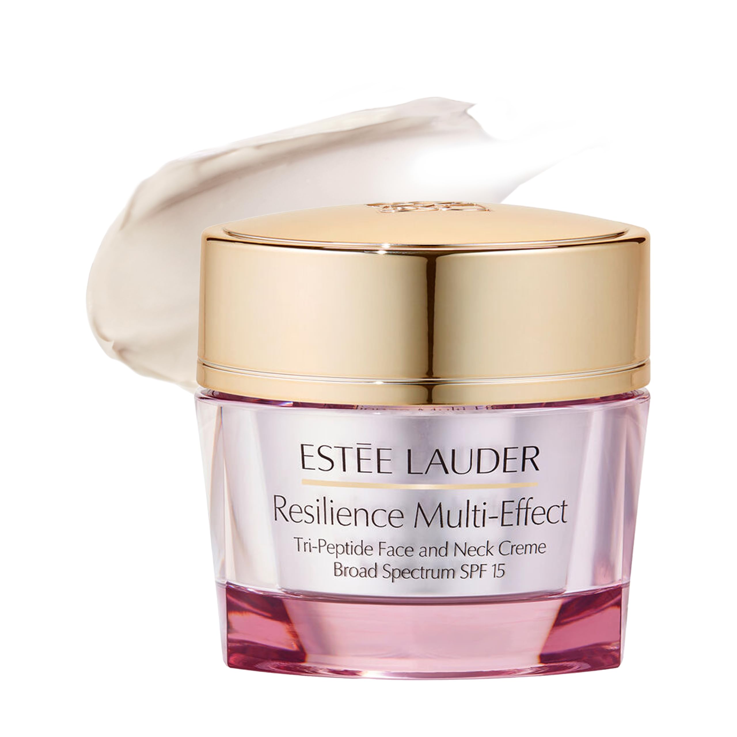 Estée Lauder Resilience Multi-Effect Crème Hydratante Tri-Peptide Visage et Cou SPF 15 pour Peaux Normales à Mixtes | Repulpante et Anti-Âge, 50ml