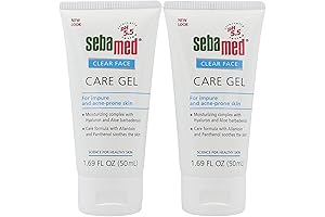 Sebamed Clear Face Care Gel - Dual Pack For Deep Pore Cleansing