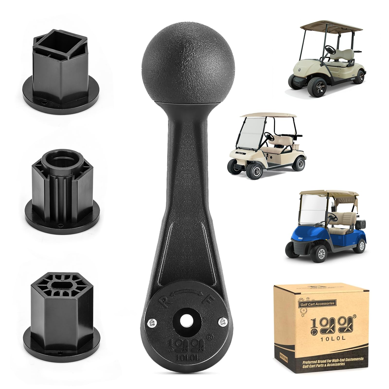 Photo 1 of 10L0L Universal Golf Cart Forward Reverse Shifter Handle Lever for Yamaha, EZGO, Club Car