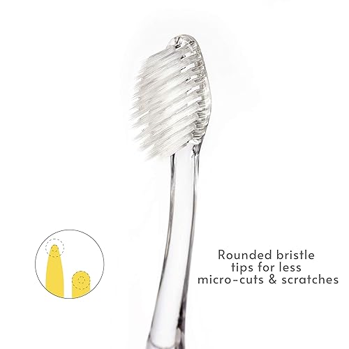 Miniatura 5 de Cepillo de dientes plateado con mango azul Nano-B