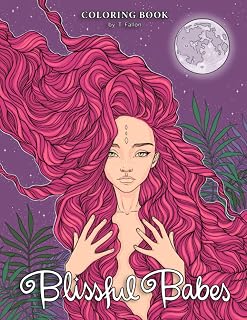 Blissful Babes Coloring Book (Coloring Books by T Fallon)