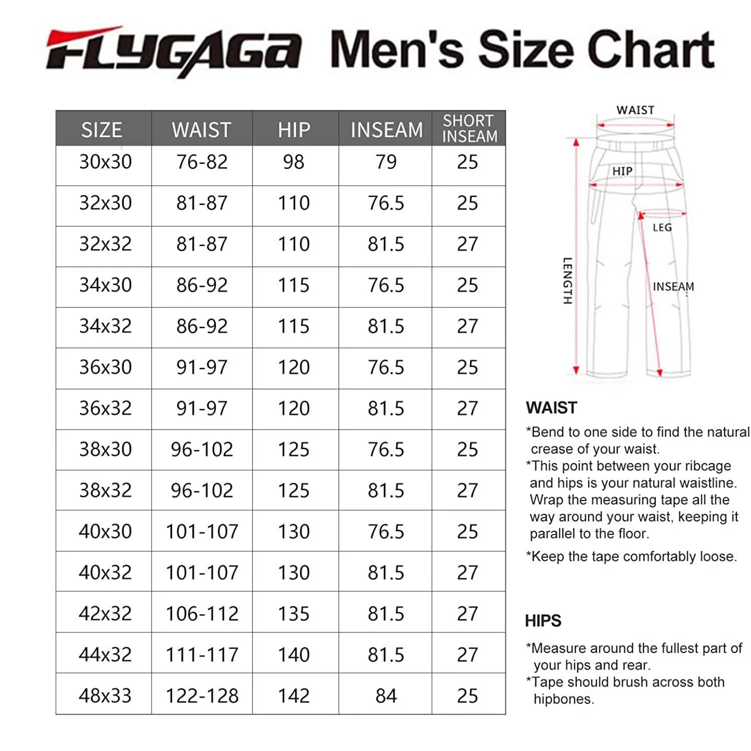 FLYGAGA Pantaloni da Escursionismo Uomo all'aperto Pantaloni Trekking Pantaloni con Cerniera Staccabili Estivi con Cintura Leggeri ad Asciugatura Rapida Pantaloni Traspiranti Pantaloni Cargo
