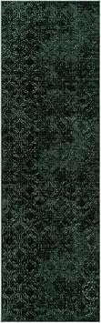 Gertmenian Indoor Transitional Runner - 2x6 Runner, Non-Shedding, Ideal for High Traffic in Living Room, Kitchen, Entryway - Geometric, Dk. Green, 26863