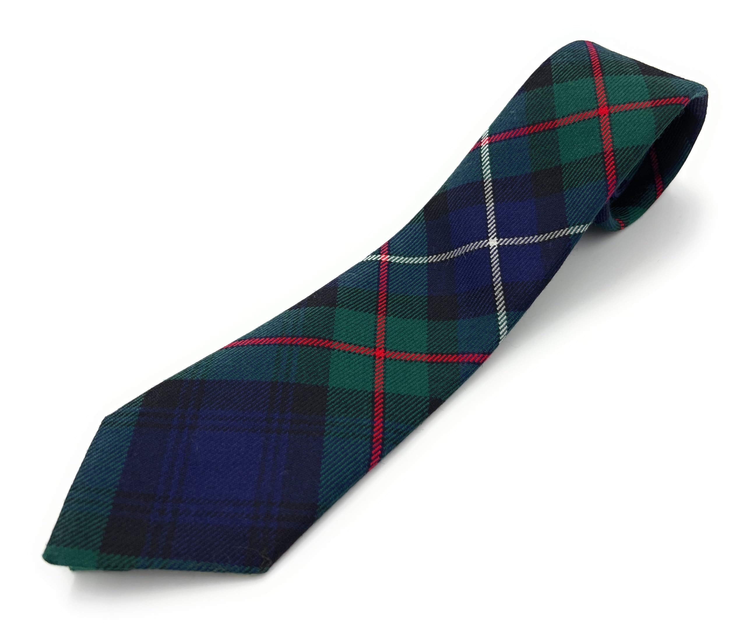 Tartan Tweeds Men's Robertson Hunting Tartan Neck Tie New Wool British Made (Robertson Hunting)