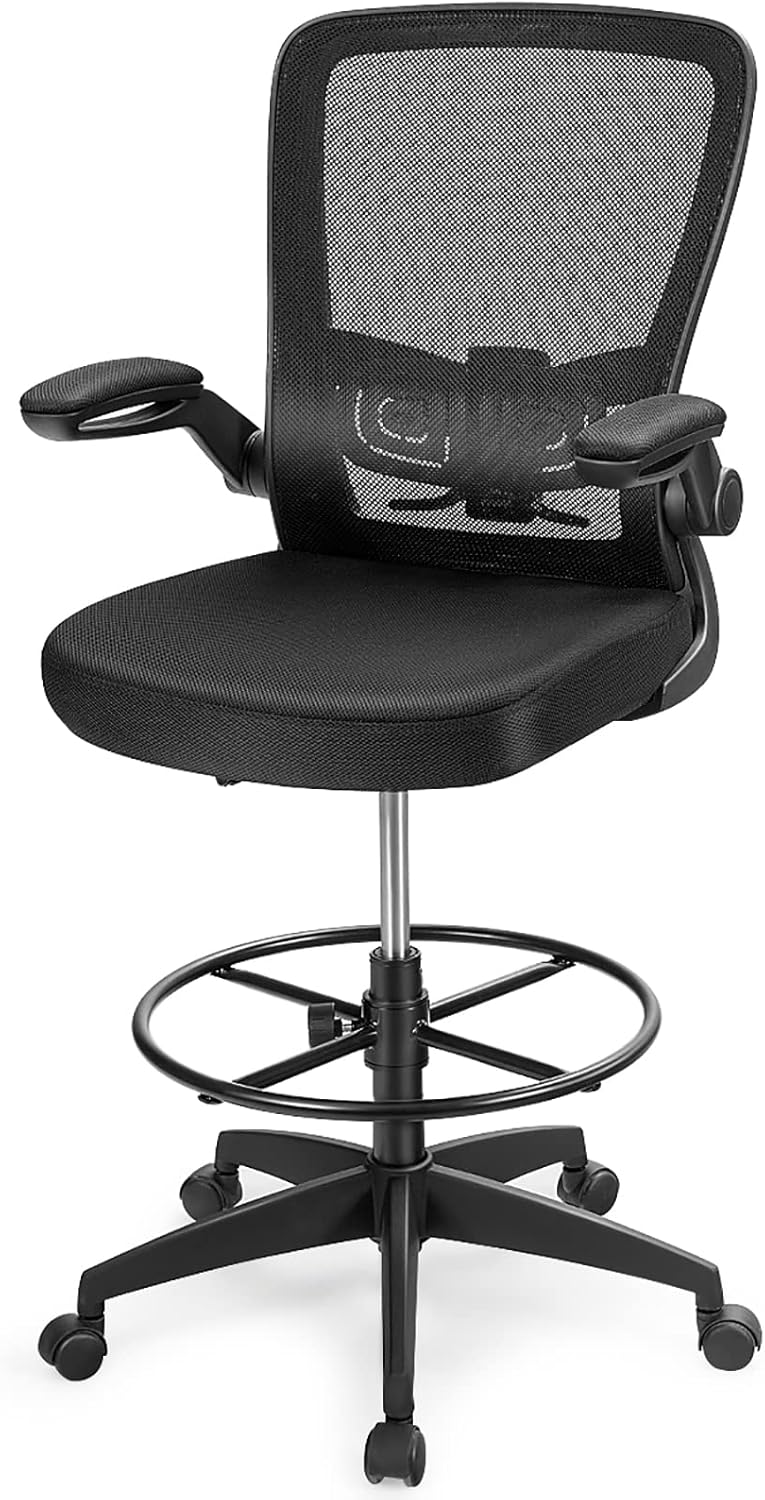 SILKYDRY Drafting Chair Tall Office Chair for Standing Desk